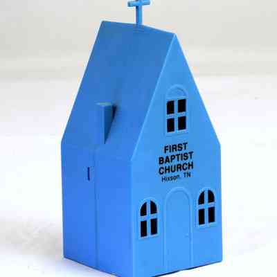 4505 - MODERN ERA INJECTION-MOLD PLASTIC SAVINGS CHURCH BANK