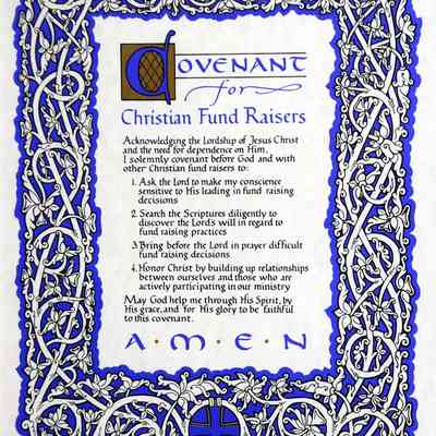 1987 – A	COVENANT FOR CHRISTIAN FUND RAISERS – CSA CREED
