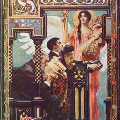 1901 – C	“THANKSGIVING IN CHURCH” SUCCESS MAGAZINE COVER PAGE