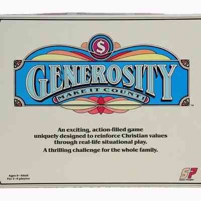 22,505 - GAMES: GENEROSITY- MAKE IT COUNT
