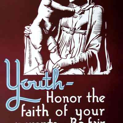 1931 – H	WPA ERA COMMUNITY TITHING INCENTIVE POSTER