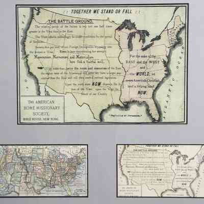 1887 – A & B AMERICAN HOME MISSIONARY SOCIETY AD CARD