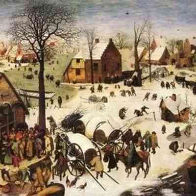 1566 - C	THE PAYMENT OF THE TITHE or THE CENSUS AT BETHLEHEM