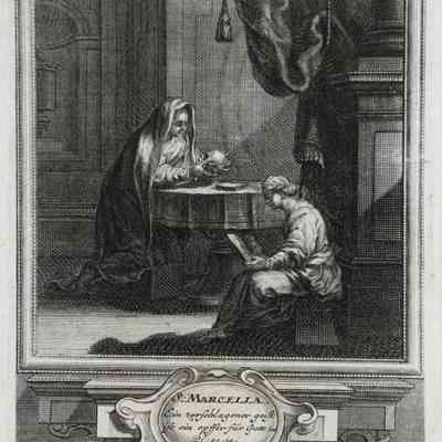 1726 - A	ST. MARCELLA: WEALTHY ROMAN WIDOW MARTYR