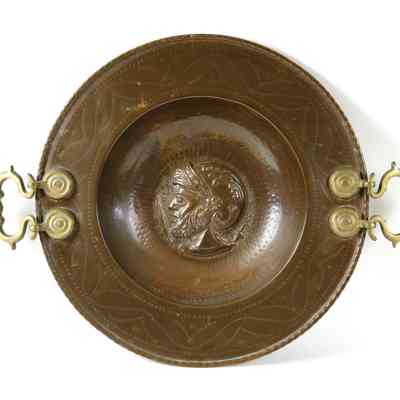 15,500 - LARGE ALMS CHARITY PLATE