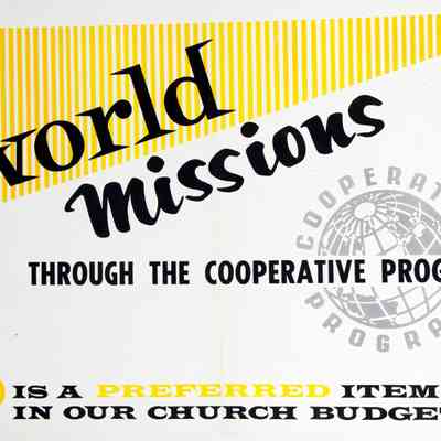 1966 – C	WORLD MISSIONS THROUGH THE COOPERATIVE PROGRAM