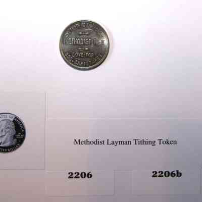 19,519 - METHODIST LAYMAN TITHING TOKEN