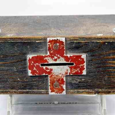 5500 - RED CROSS FUNDRAISING COLLECTOR BOX