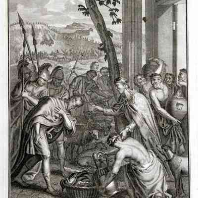 1752 - A MELCHIZEDEK RECEIVING ABRAHAM’S TITHES