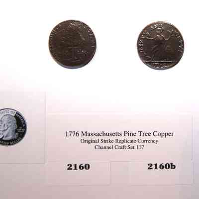 19,016 - MASSACHUSETTS PINE TREE COPPER