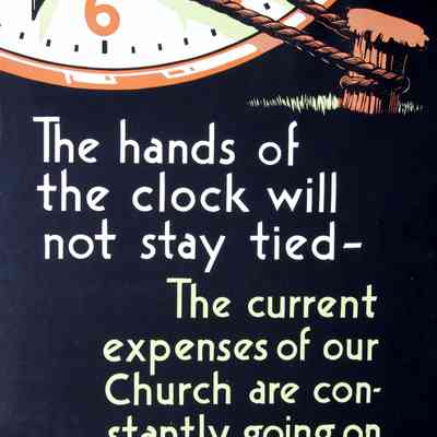 1931 – G	WPA ERA COMMUNITY TITHING INCENTIVE POSTER