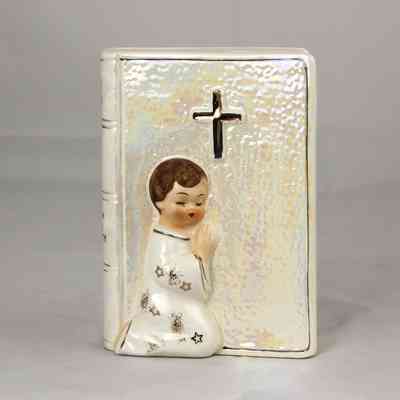 20,509 - CERAMIC FAITH, HOPE, & CHARITY BIBLE BANK