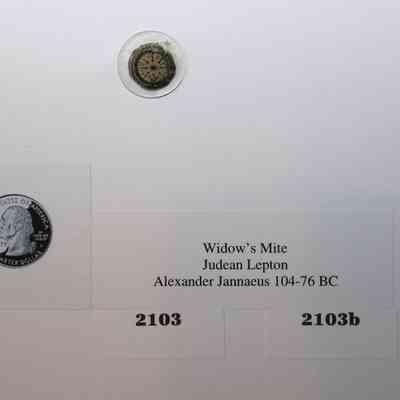 18,503 - WIDOW'S MITE LEPTON. ALEXANDER JANNAEUS