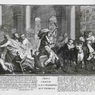 1740 – A JESUS CLEANSING THE TEMPLE