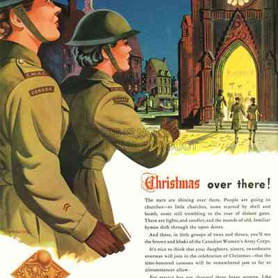 1919 – F	CANADIAN WOMEN ARMY CORP CHRISTMAS OVER THERE