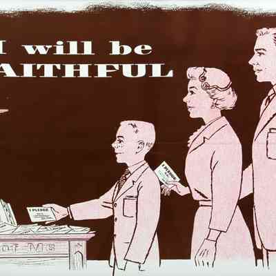 1961 – C	POSTER: I WILL BE FAITHFUL CAMPAIGN (SBC)