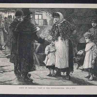1891 – A	VISIT BY IRISH TITHE PROCTOR TO COLLECT FROM THE POOR