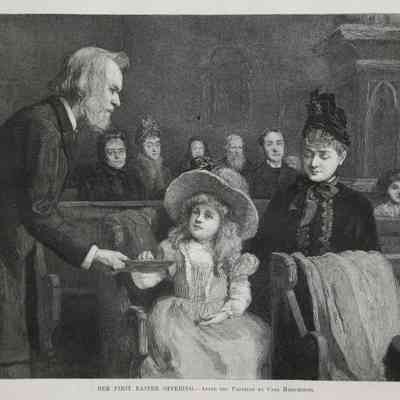 1890 – C	YOUNG LADY’S FIRST EASTER OFFERING