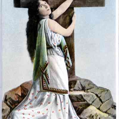 1915 – F	FAITH, HOPE & CHARITY POSTCARD; SUBJECT OF 1915-18 J