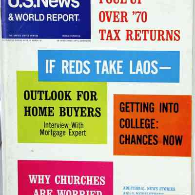 1970 – C	U.S. NEWS & WORLD REPORT WHY CHURCHES ARE WORRIED