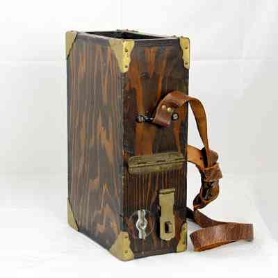 10,000 - SHOULDER STRAP DONATION GIVING COLLECTION BOX