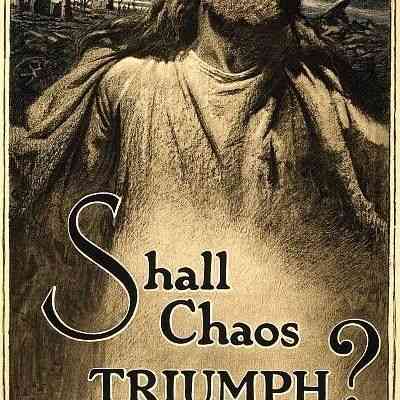1915-18 D	SHALL CHAOS TRIUMPH? VICTORY FUND!
