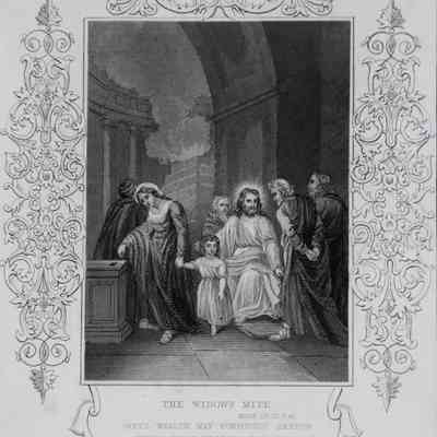 1850 - G	JESUS AND THE WIDOW’S MITE