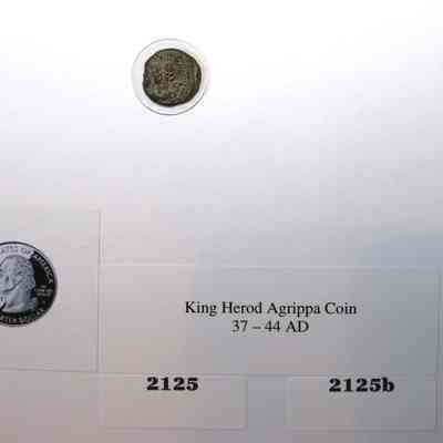 18,522 - KING HEROD AGRIPPA COIN