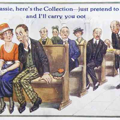 1924 - A	PRETEND TO FAINT AND I’LL CARRY YOU OUT