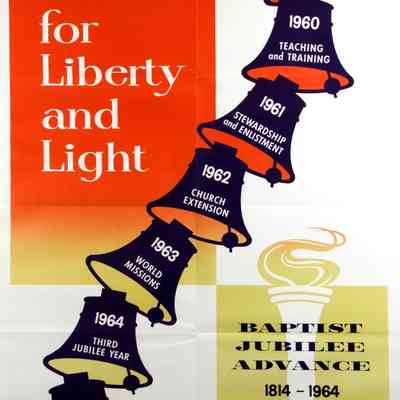 1964 – C	POSTER: BAPTIST JUBILEE ADVANCE CAMPAIGN (SBC)