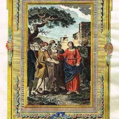 1785 – A	JESUS CLEANSING THE 10 LEPERS