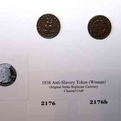 19,031 - ANTI SLAVERY TOKEN (WOMAN IMAGE)