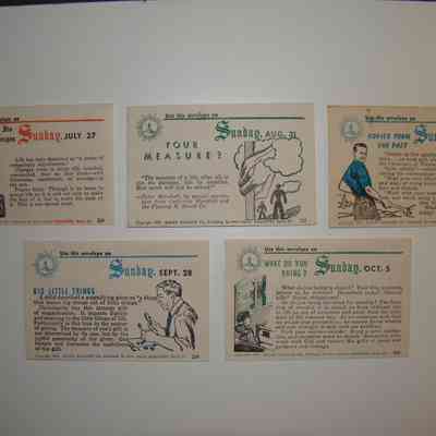 21,574 - 1958 STORY ENVELOPES SET A
