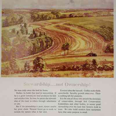 1954 – B	FERGUSON TRACTOR SYSTEM: STEWARDSHIP NOT OWNERSHIP