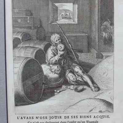 1683-E THE MAN WHO DESIRES EXCESS MATERIAL LIVING