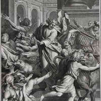 1728 - B	JESUS AND THE TEMPLE