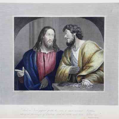 1860 - D JESUS CALLING MATTHEW TO SERVICE