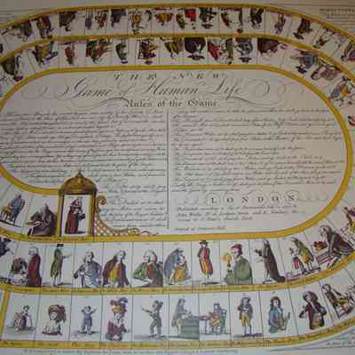 1790 – B	THE NEW GAME OF HUMAN LIFE (featuring stewardship & generosity characters)