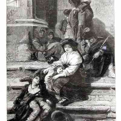 1882 – C	ALMS DAY IN ROME, ITALY