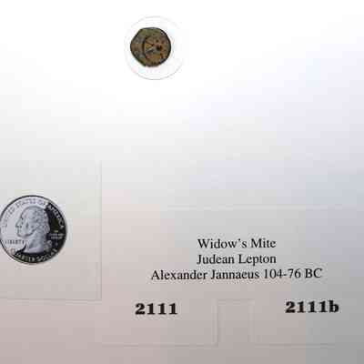 18,511 - WIDOW'S MITE LEPTON. ALEXANDER JANNAEUS