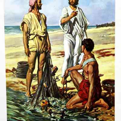 1955 – D	THE CALLING OF ANDREW & PETER: SUNDAY SCHOOL AID