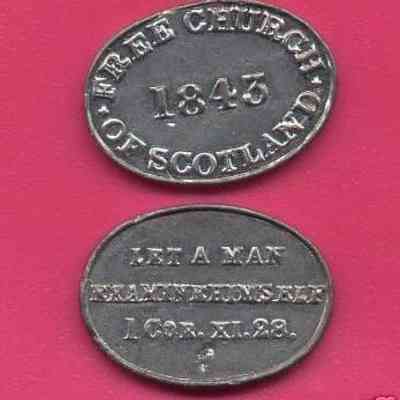 19,039 - SCOTTISH CHURCH TITHE TOKEN
