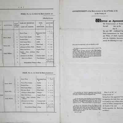 1836 – B	UNUSED TITHE - COMMUTATION LEGAL AGREEMENT FORM