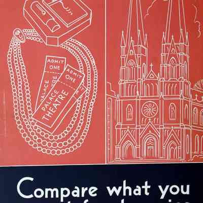 1931 – F	WPA ERA COMMUNITY TITHING INCENTIVE POSTER