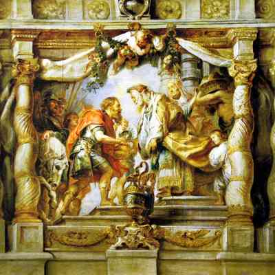 1696 – A	ABRAHAM TITHES TO PRIEST KING MELCHIZEDEK OF SALEM