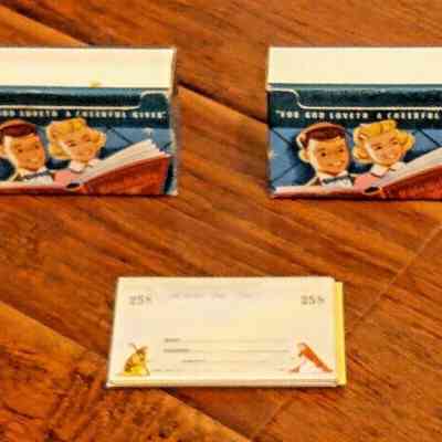 10,519 - "GOD LOVETH A CHEERFUL GIVER" STORY ENVELOPES NUMBER 258