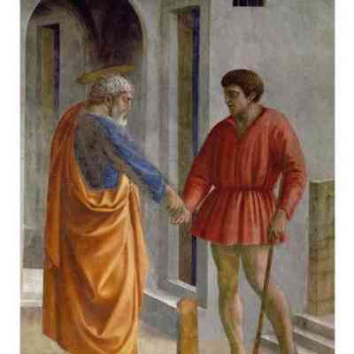 1427 - B	PETER GIVES THE TRIBUTE MONEY TO THE TAX COLLECTOR