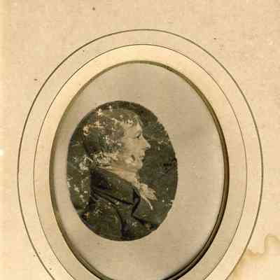 Studio photograph of a man