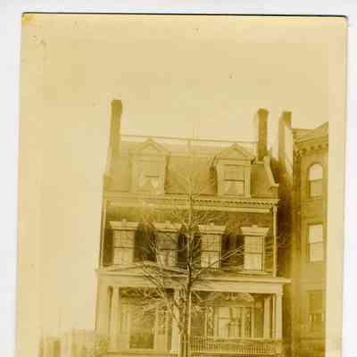 Photo of a three story house
