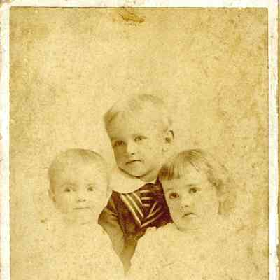 Studio photographs of Henry, Park and Mary Taylor